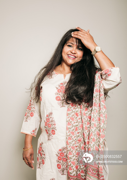 South Asian woman lifestyle portraits