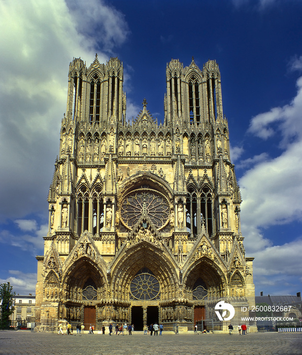 Cathedral of Notre-Dame, Reims, France, UNESCO World Heritage Site