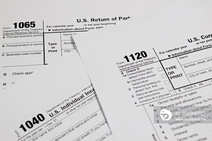 US tax form