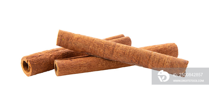 Cinnamon sticks stacked on transparent png