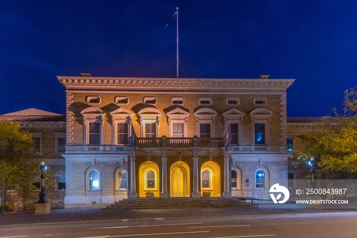 Town hall in Hobart, Australia