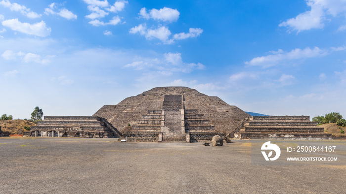 Pyramid of the Moon in Teotihuacan Mexico