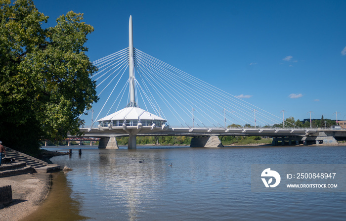 Famous bridge in Winnipeg