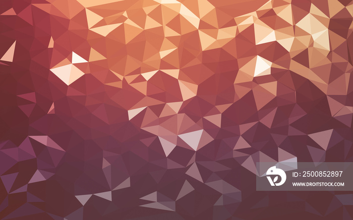 Abstract low poly background, geometry triangle