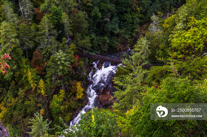 Hurricane Falls at Tallulah Gorge