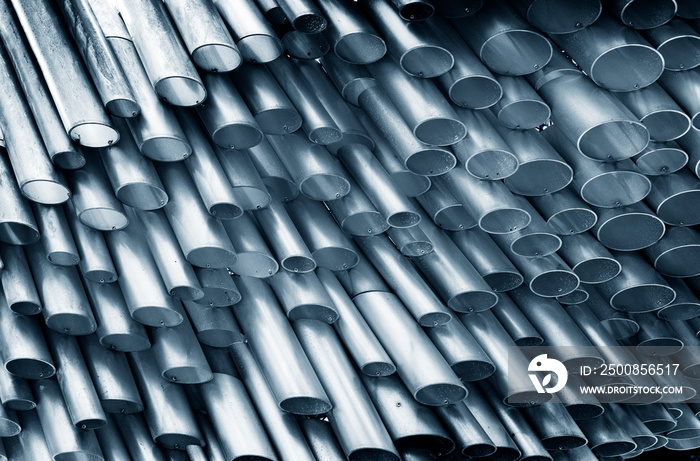 abstract iron pipe pattern background