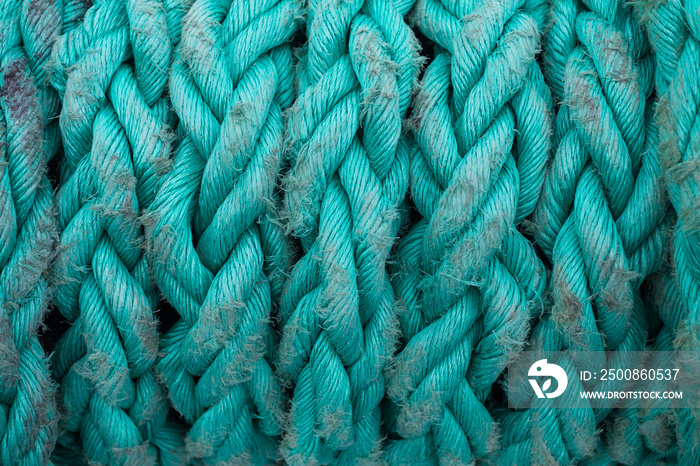 ship ropes sack as black and white color