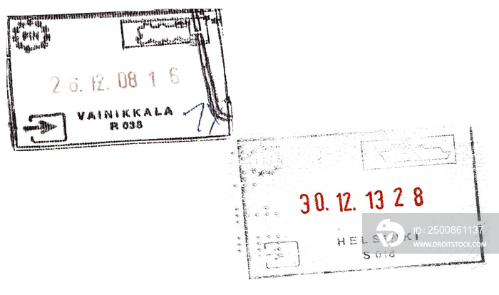 finland passport stamp