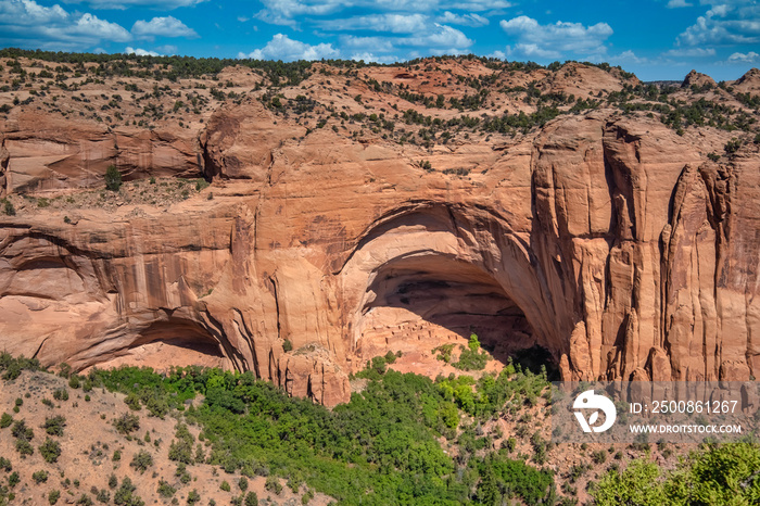 Navajo National Monument, preserving some of  the best preserved cliff dwellings in the state of Arizona. USA.