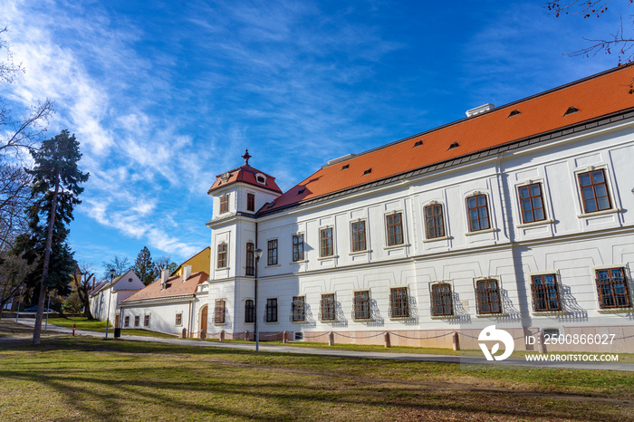 beautifully renovated Esterhazy castle in Tata Hungary