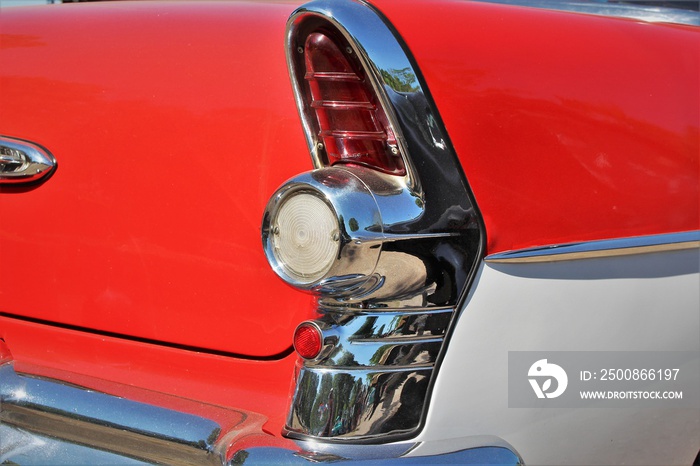 An image of a classic car fin, vintage - us classic car