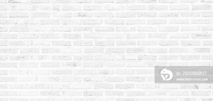 vintage white brick wall texture background