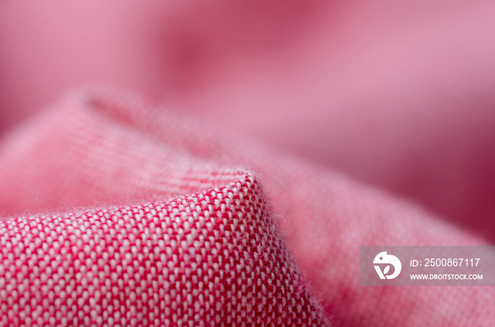 Pink fabric cloth material texture textile macro blur background