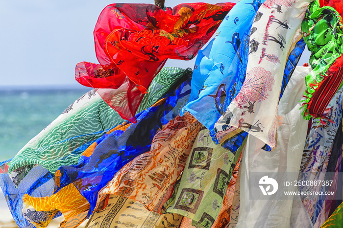 Multicolored African Textiles