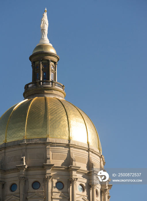 Atlanta Georgia State Capital Gold Dome City Architecture