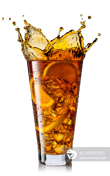 glass of ice tea