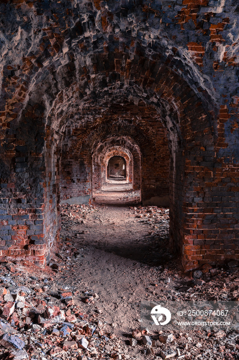 old abandoned building