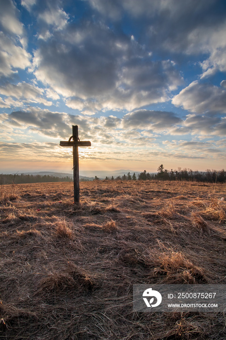 cross on the hill