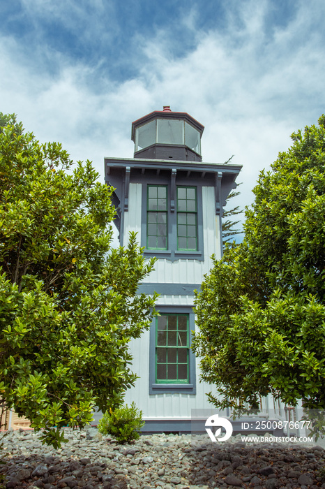 Table Bluff Lighthouse in Eureka California along the Pacific Ocean