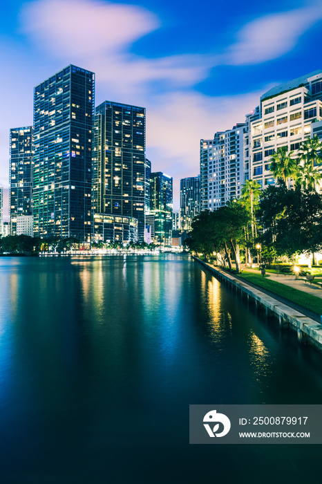 The Miami Skyline from Brickell