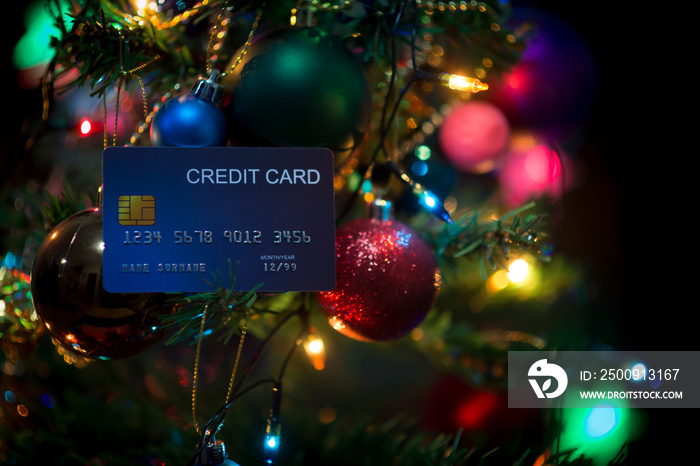 Pay through card Christmas season