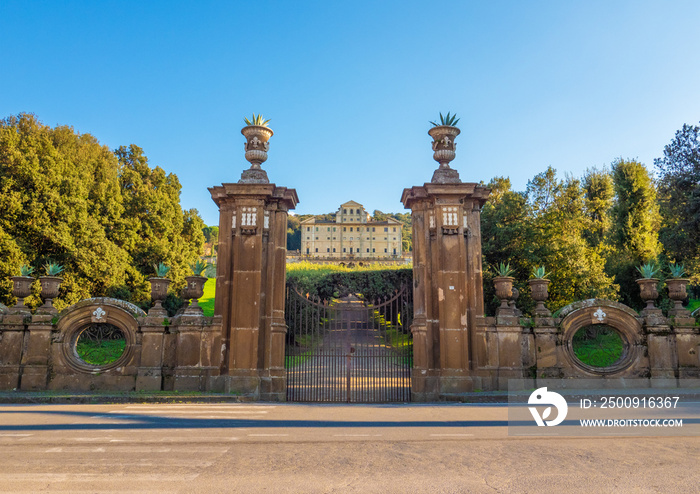 Frascati (Italy) - A little city of Castelli Romani in metropolitan area of Rome, famous for the man