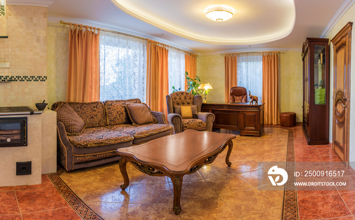 Living Room in Luxurious New Home