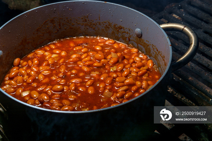 Campfire Pot Cowboy Beans