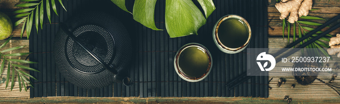 Asian tea concept