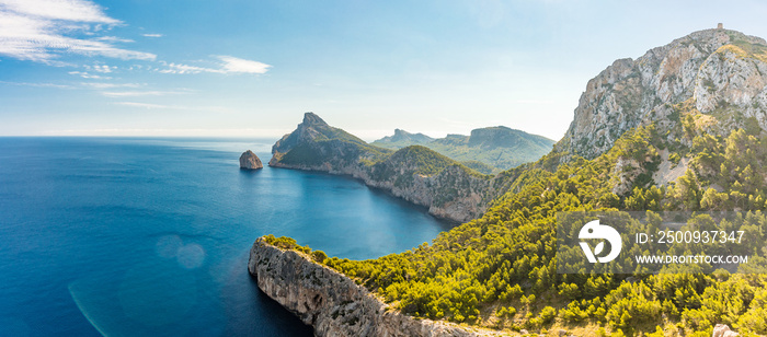 Cape Formentor area, coast of Mallorca, Spain