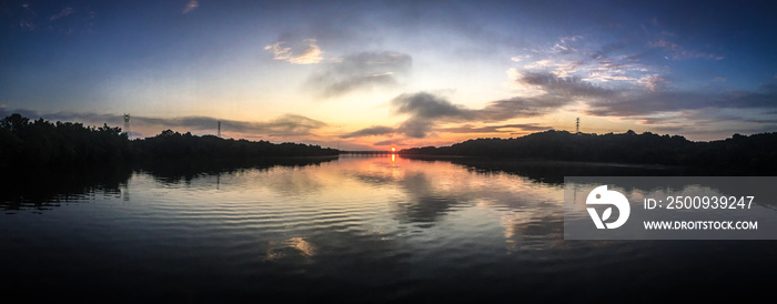 Sunrise on the Tennessee River