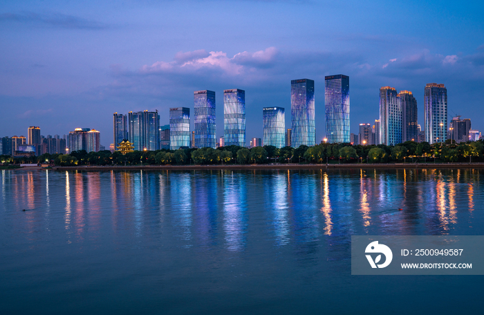 长沙城市夜景