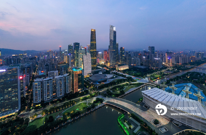 广州城市夜景