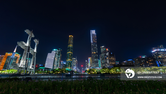 广州城市夜景