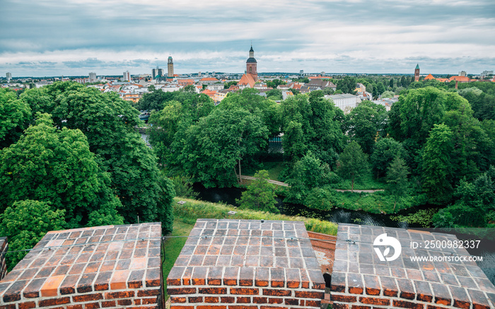 Spandau Citadel medieval fortress and old town in Berlin, Germany