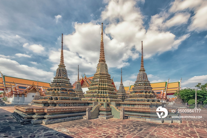 Wat Pho temple in Bangkok, Thailand