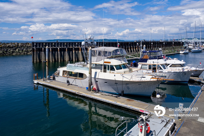 Edmond Waterfront marina near Seattle WA.