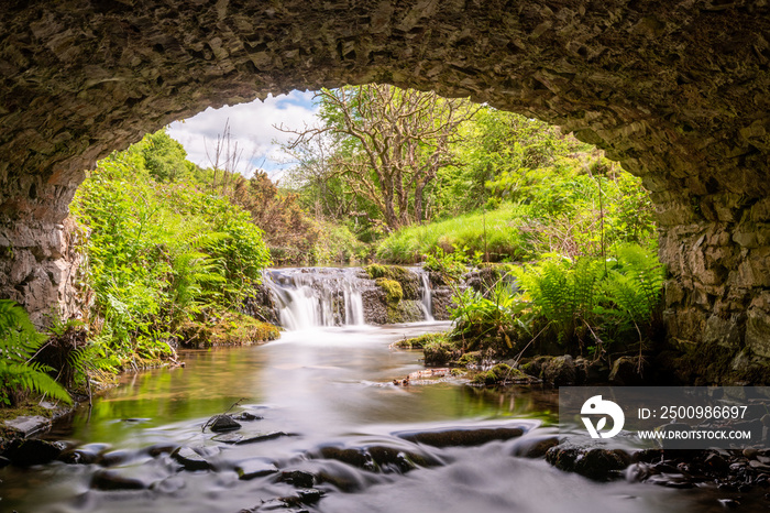 Robbers Bridge in Exmoor National Park