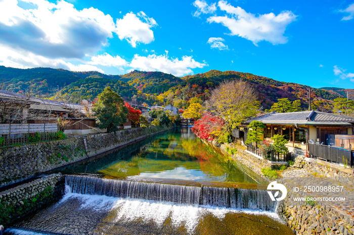 京都嵐山の渡月橋