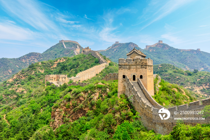 The Great Wall of China at Jinshanling