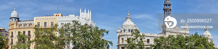 View of Valencia old town, Spain