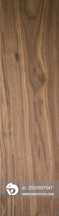 Black walnut wood texture of solid board untreated