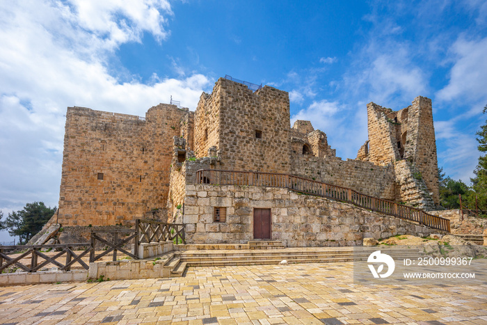 Ajloun Castle (Qa’lat ar-Rabad) in northern jordan