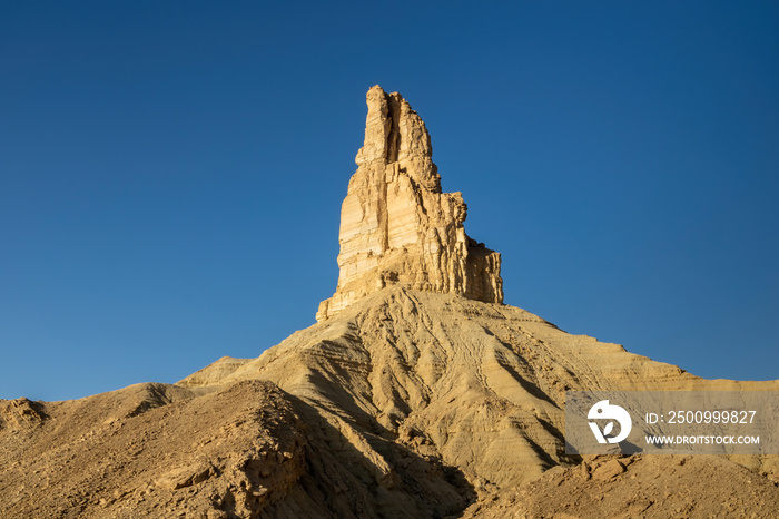 The Faisal’s Finger rock near Riyadh, Saudi Arabia