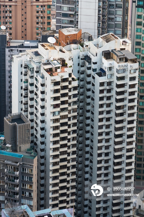 高视角看香港城市景观