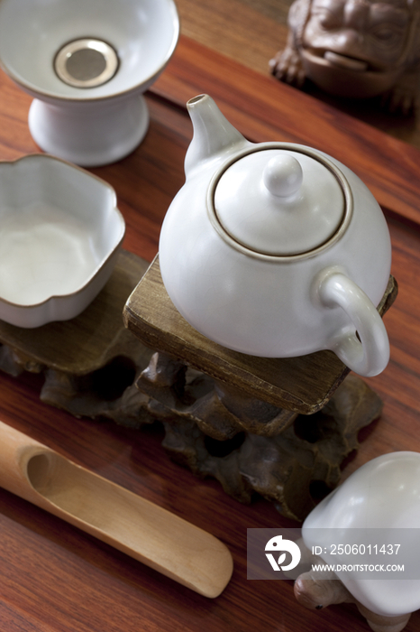 传统汝瓷茶具
