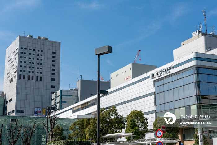 川崎駅前の風景