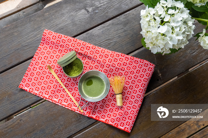 野点　お茶会　Enjoy Japanese tea ceremony outdoors