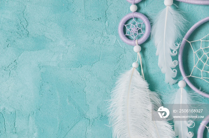 Lilac cream white dream catcher