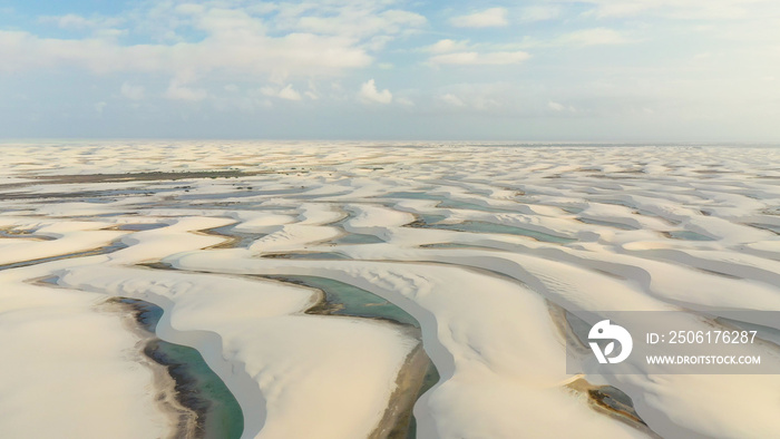 Lençóis Maranhenses National Park .Route of emotions in the northeast of Brazil